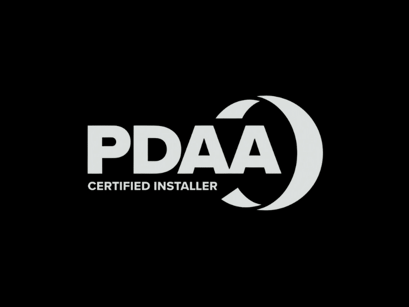PDAA Certified Installer